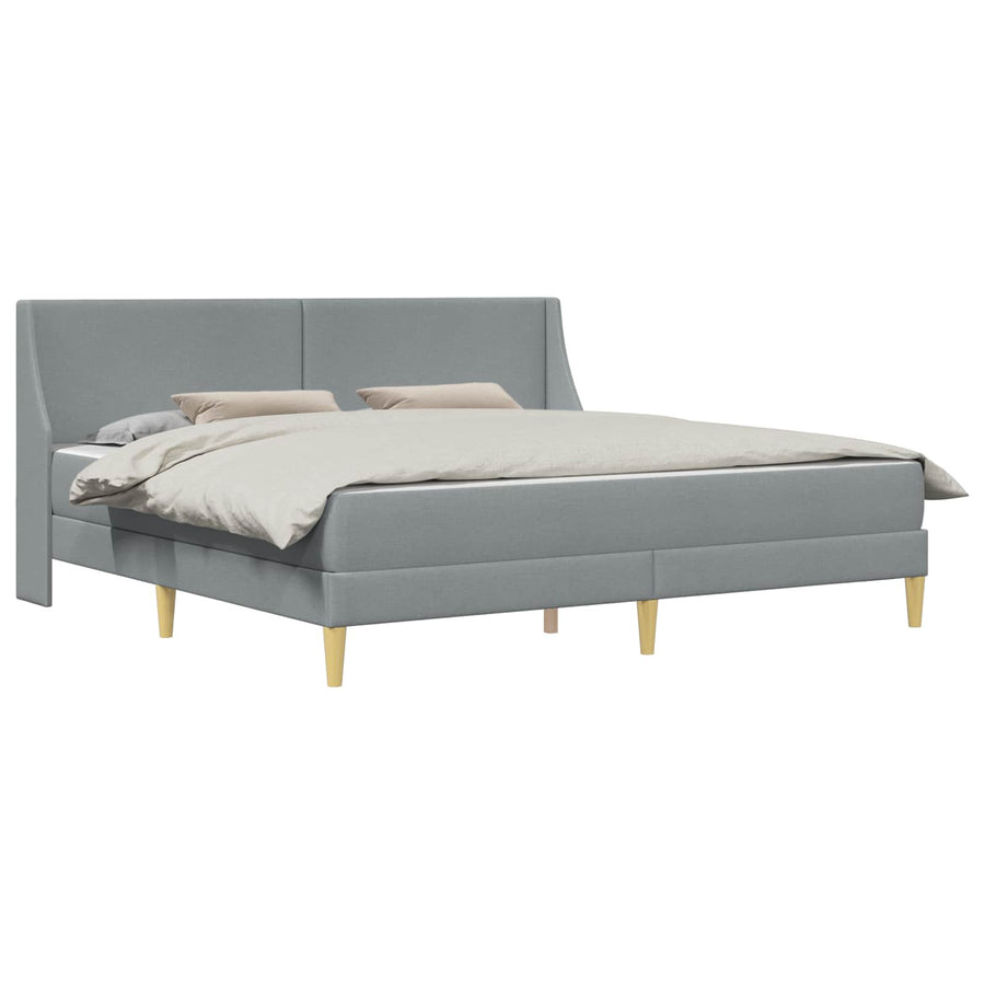 Bedframe met matras met hoofdeinde Polyester