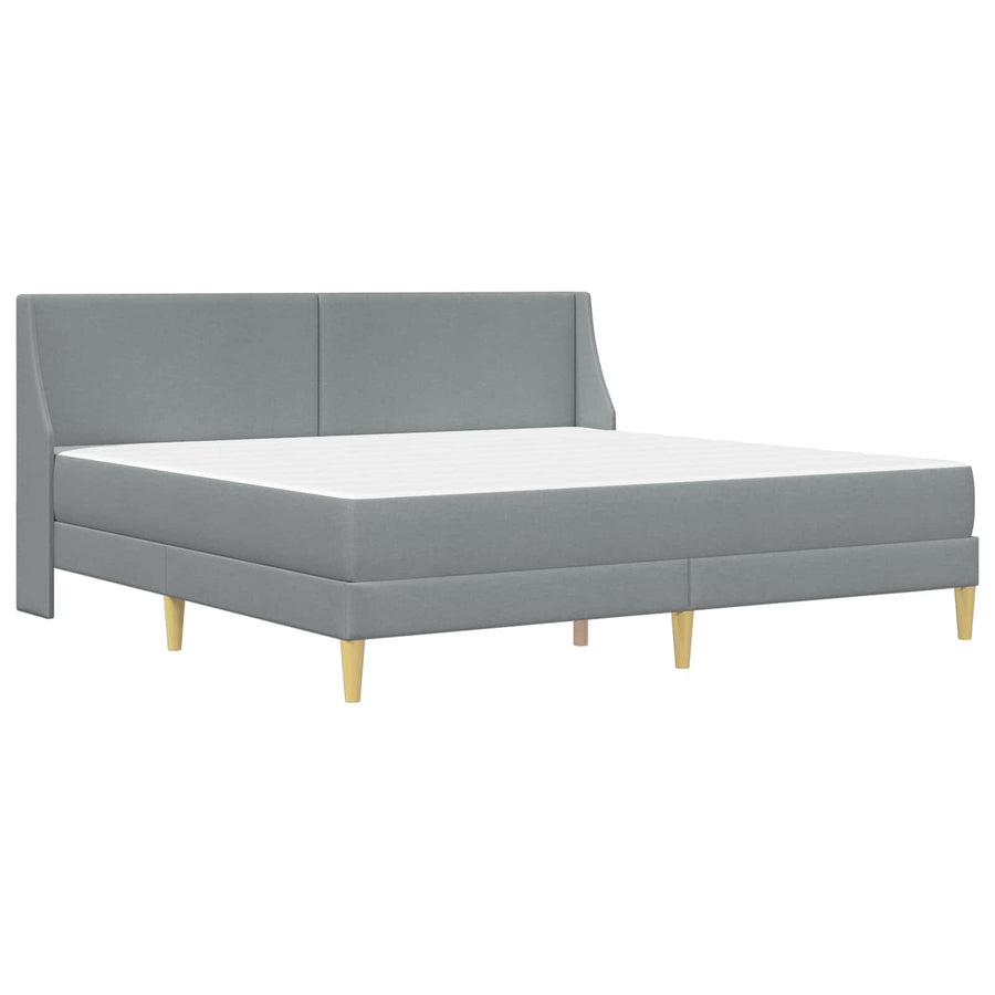 Bedframe met matras met hoofdeinde Polyester