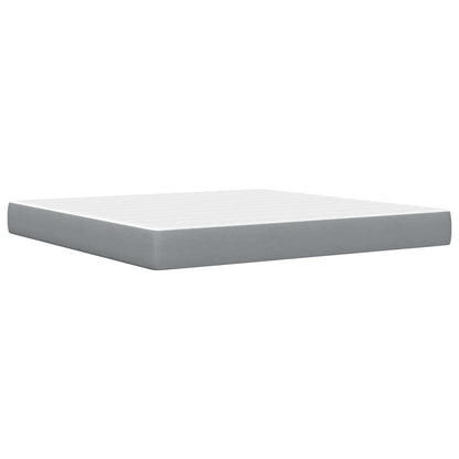 Bedframe met matras met hoofdeinde Polyester