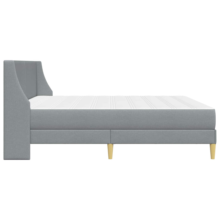 Bedframe met matras met hoofdeinde Polyester