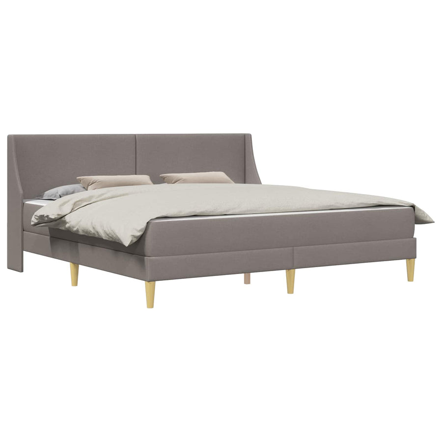 Bedframe met matras met hoofdeinde Polyester
