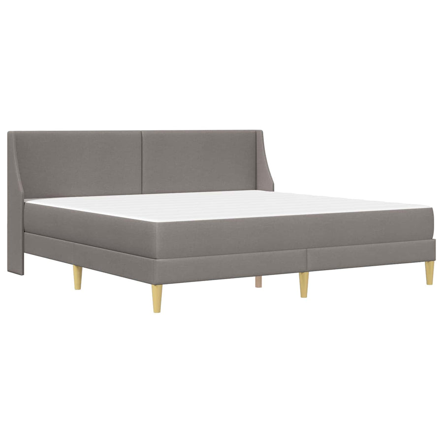Bedframe met matras met hoofdeinde Polyester