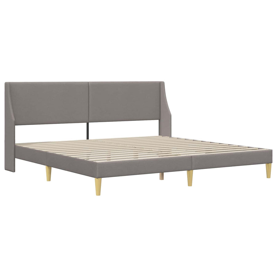 Bedframe met matras met hoofdeinde Polyester