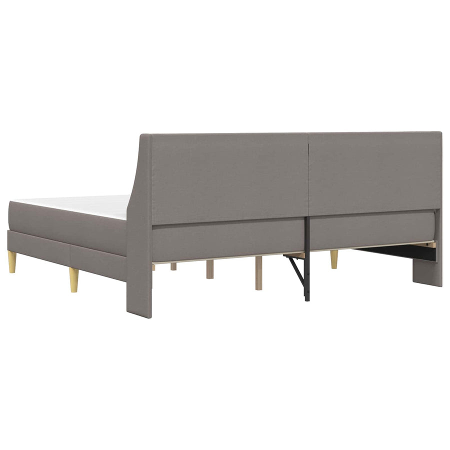 Bedframe met matras met hoofdeinde Polyester