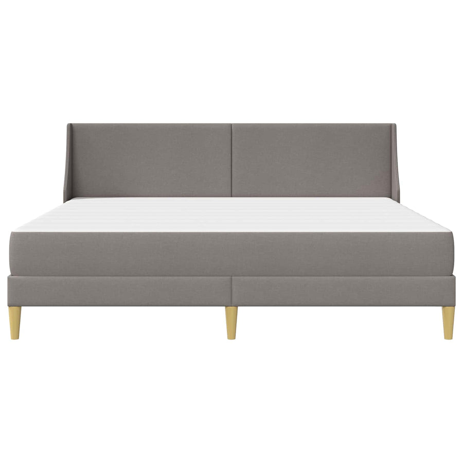 Bedframe met matras met hoofdeinde Polyester
