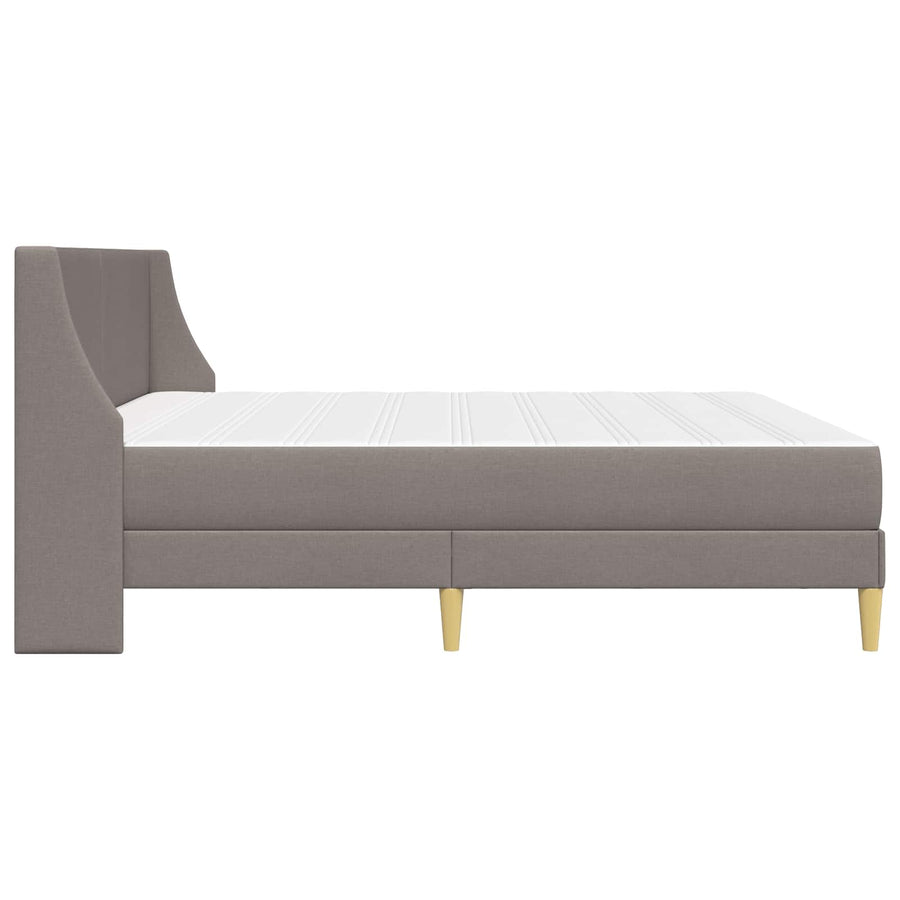 Bedframe met matras met hoofdeinde Polyester