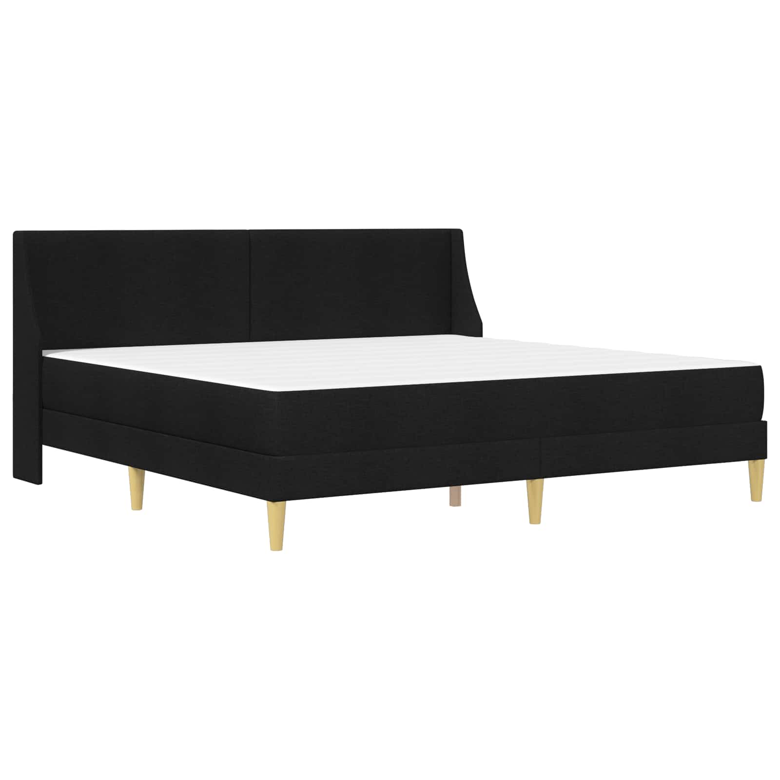 Bedframe met matras met hoofdeinde Polyester