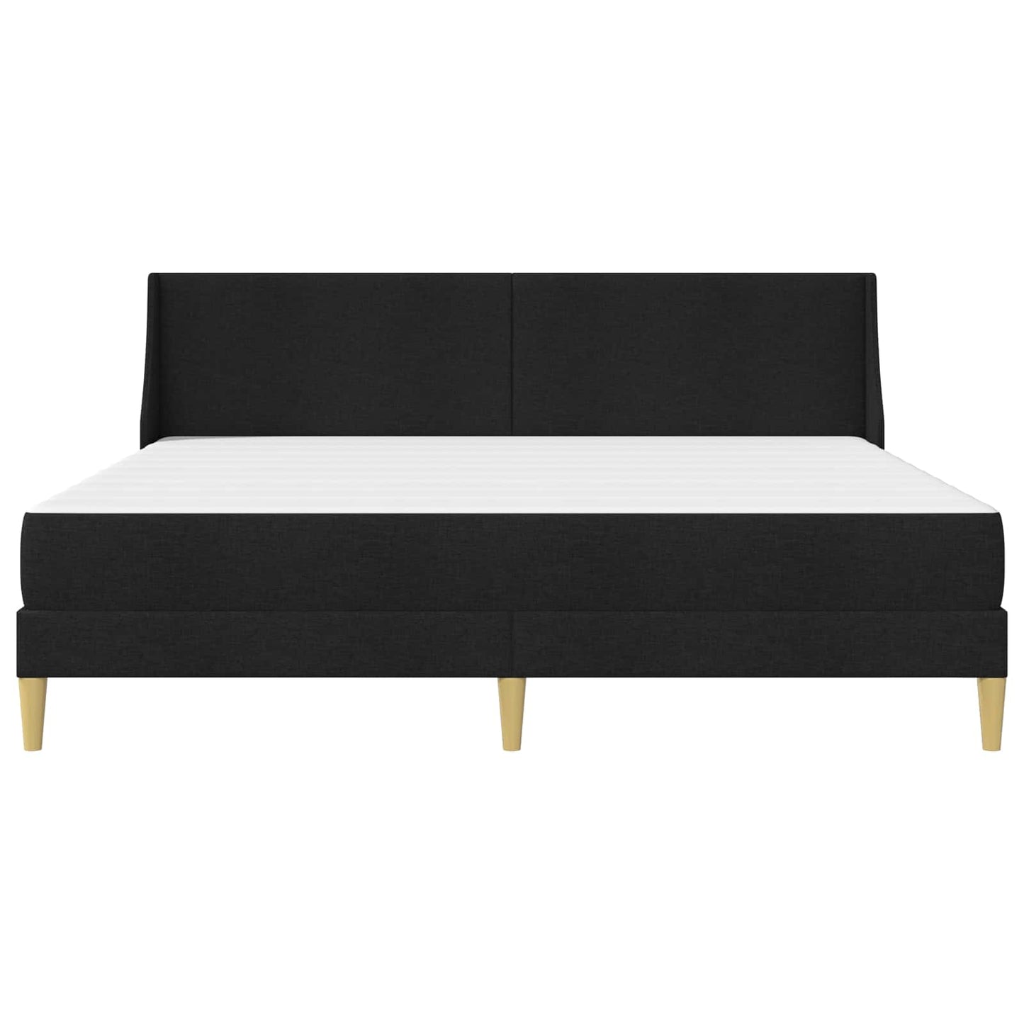 Bedframe met matras met hoofdeinde Polyester