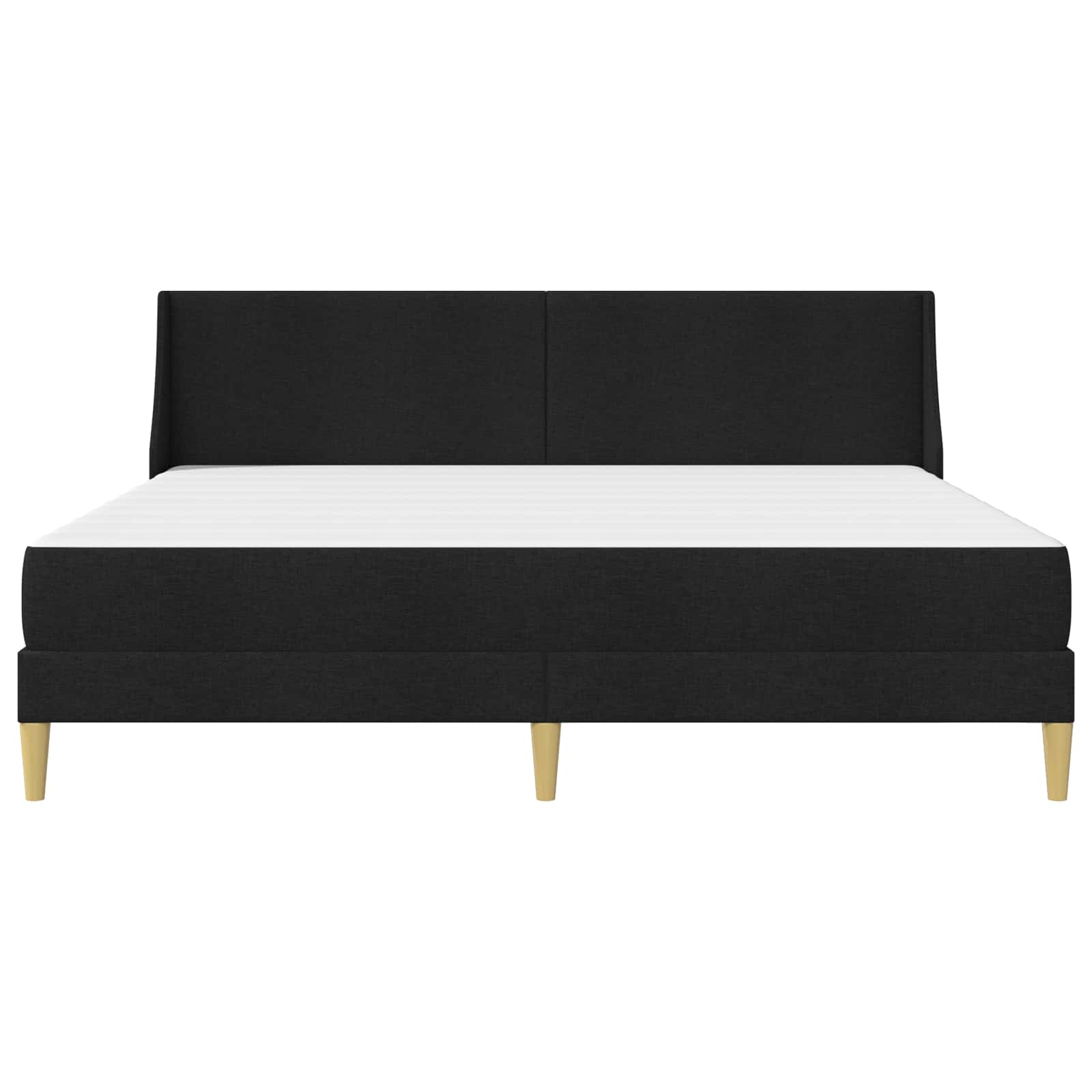 Bedframe met matras met hoofdeinde Polyester