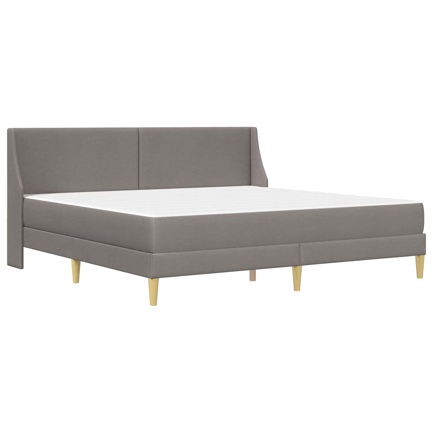 Bedframe met matras met hoofdeinde Polyester