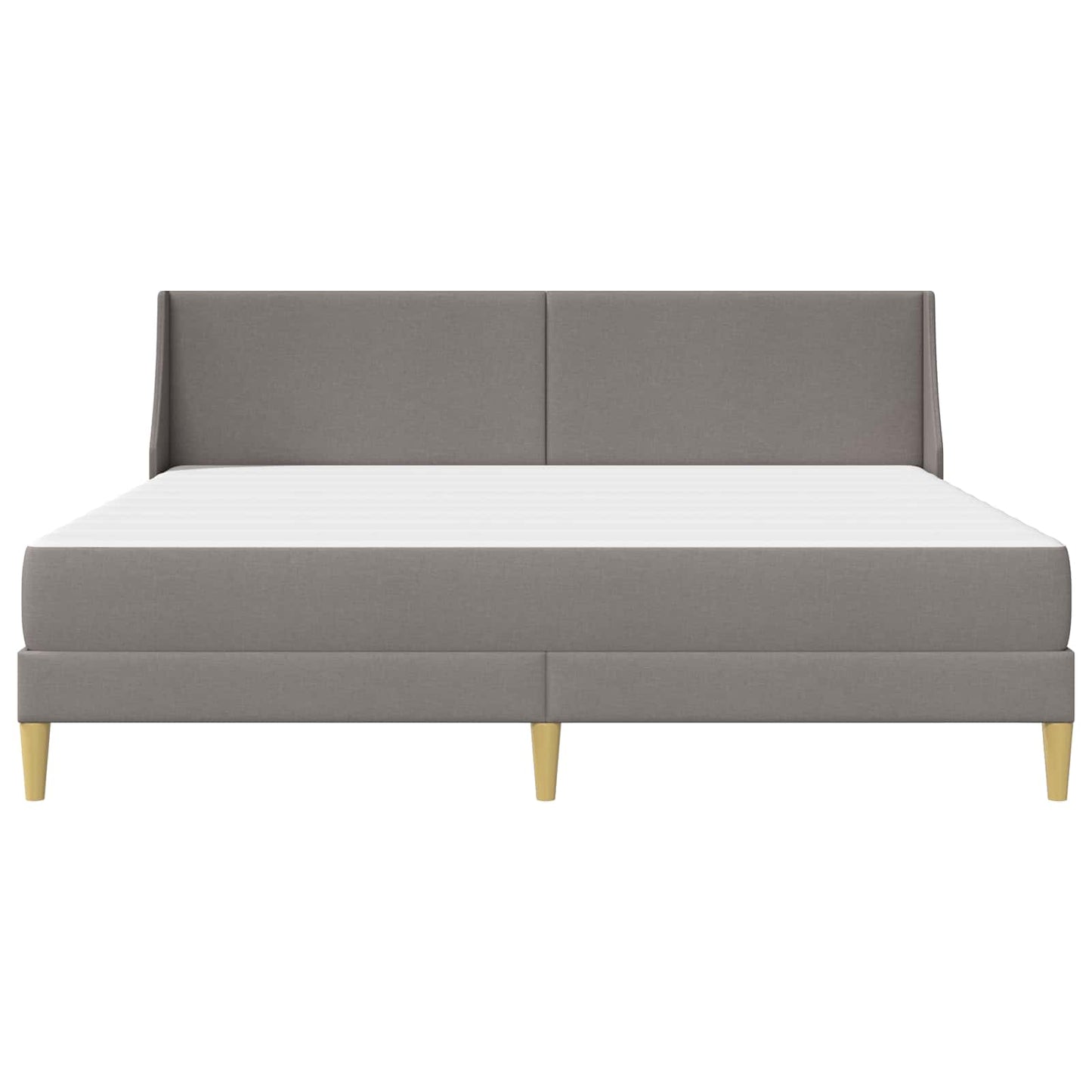 Bedframe met matras met hoofdeinde Polyester
