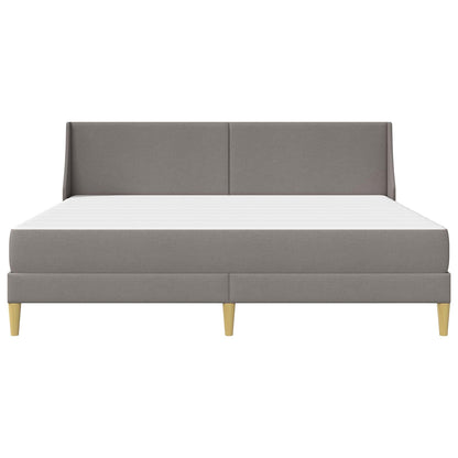 Bedframe met matras met hoofdeinde Polyester
