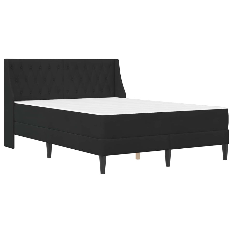 Bedframe met matras met matras met hoofdeinde Fluweel