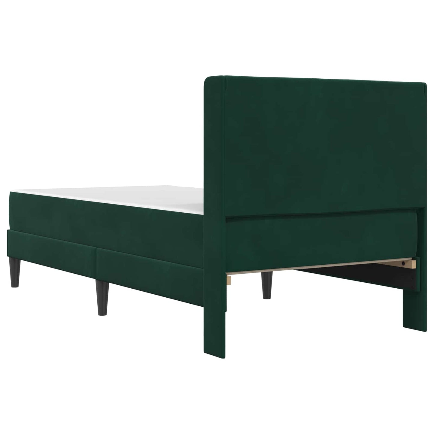 Bedframe Donkergroen 80 x 200 cm Fluweel