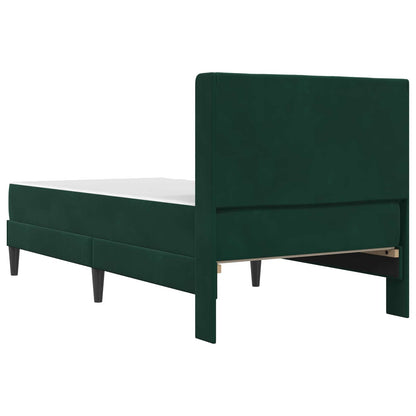 Bedframe Donkergroen 80 x 200 cm Fluweel