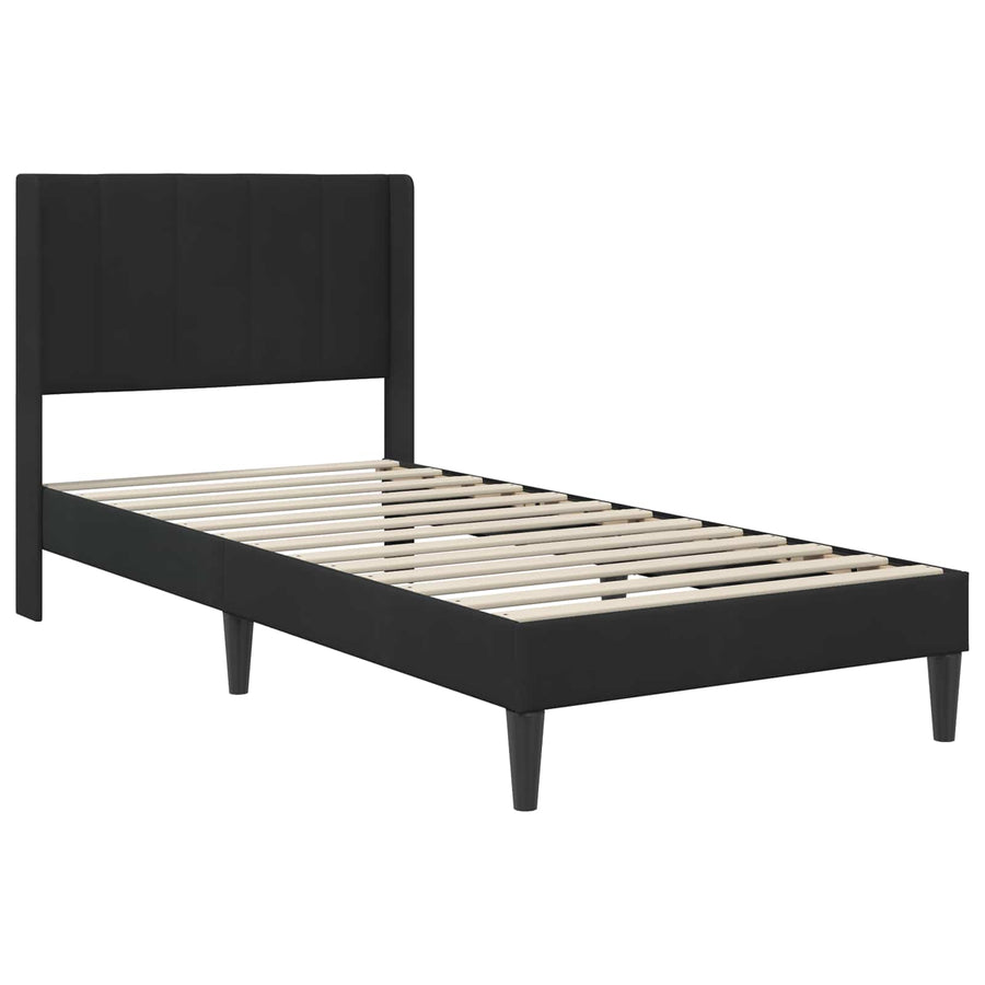 Bedframe Zwart 80 x 200 cm Fluweel