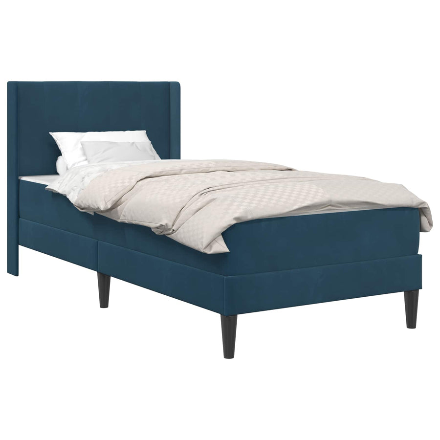 Bedframe Blauw 80 x 200 cm Fluweel