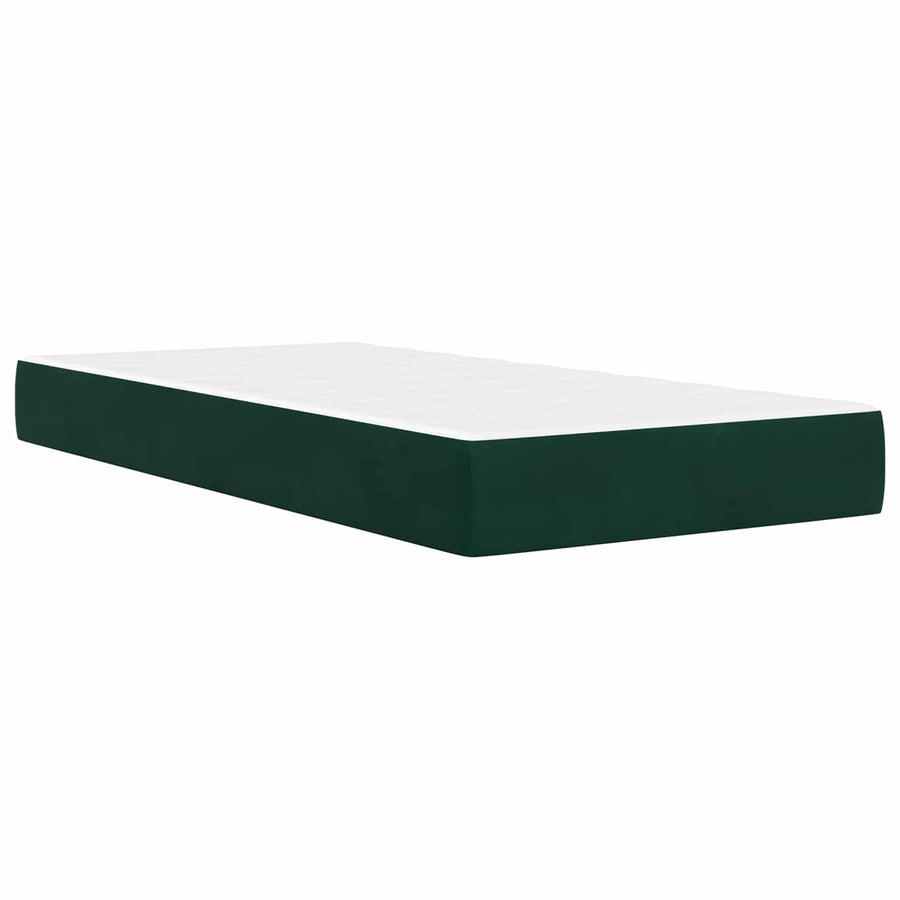 Bedframe Donkergroen 90 x 190 cm Fluweel