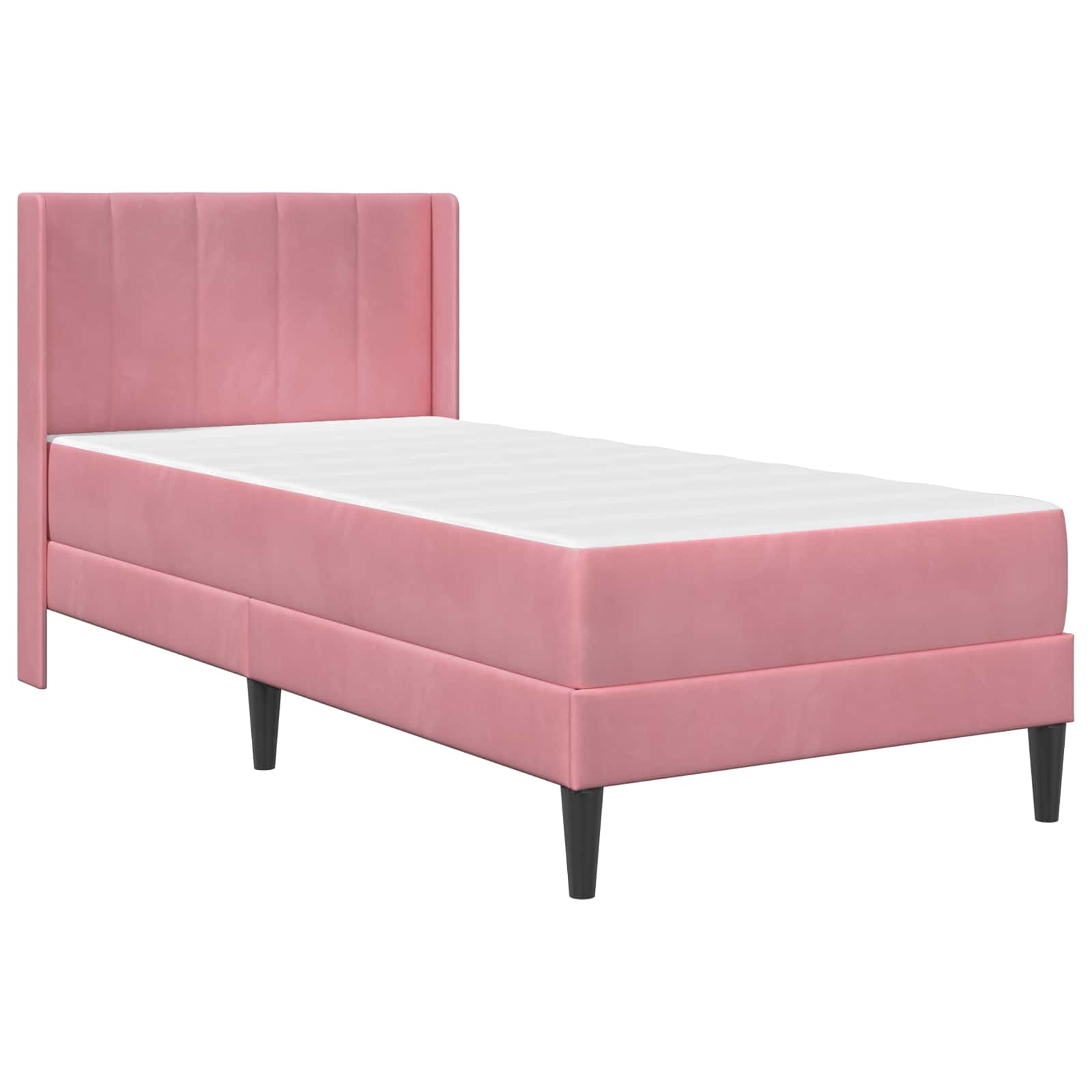 Bedframe Roze 90 x 190 cm Fluweel