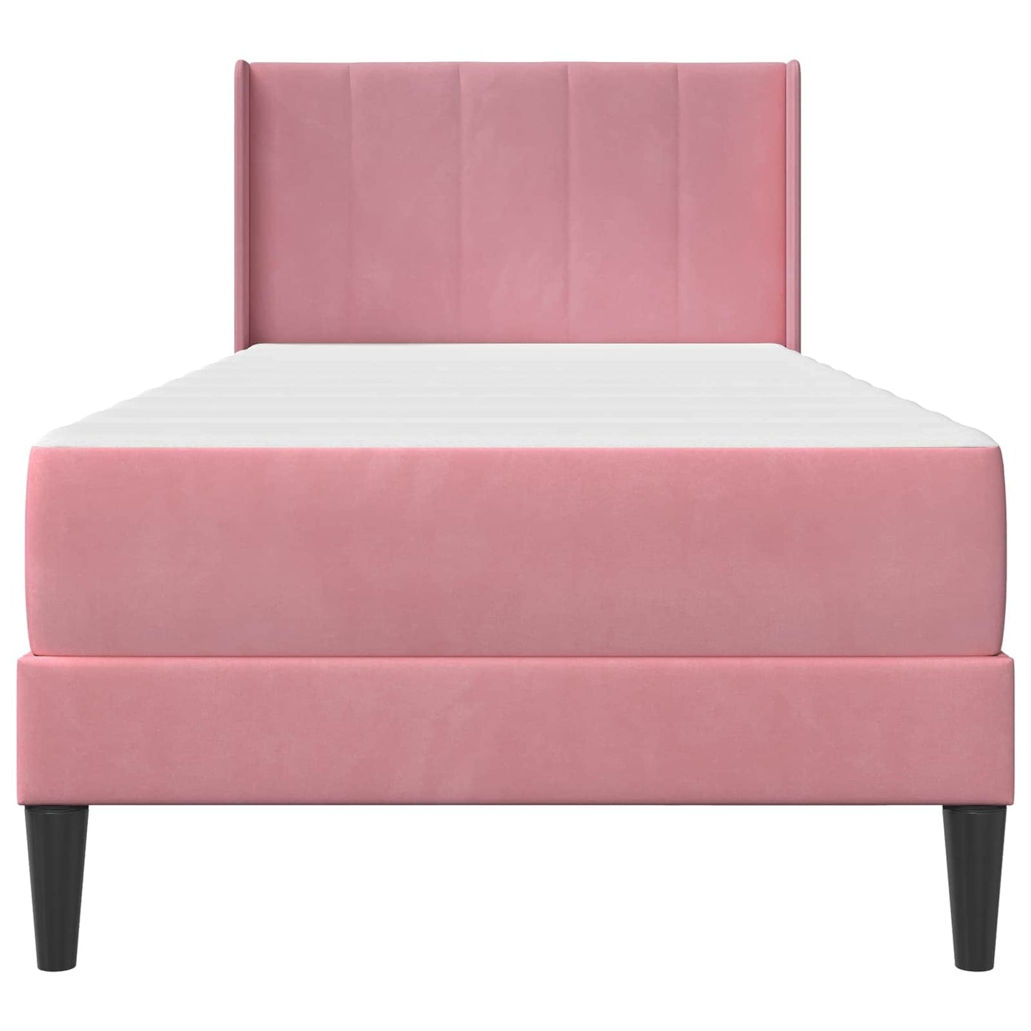 Bedframe Roze 90 x 190 cm Fluweel