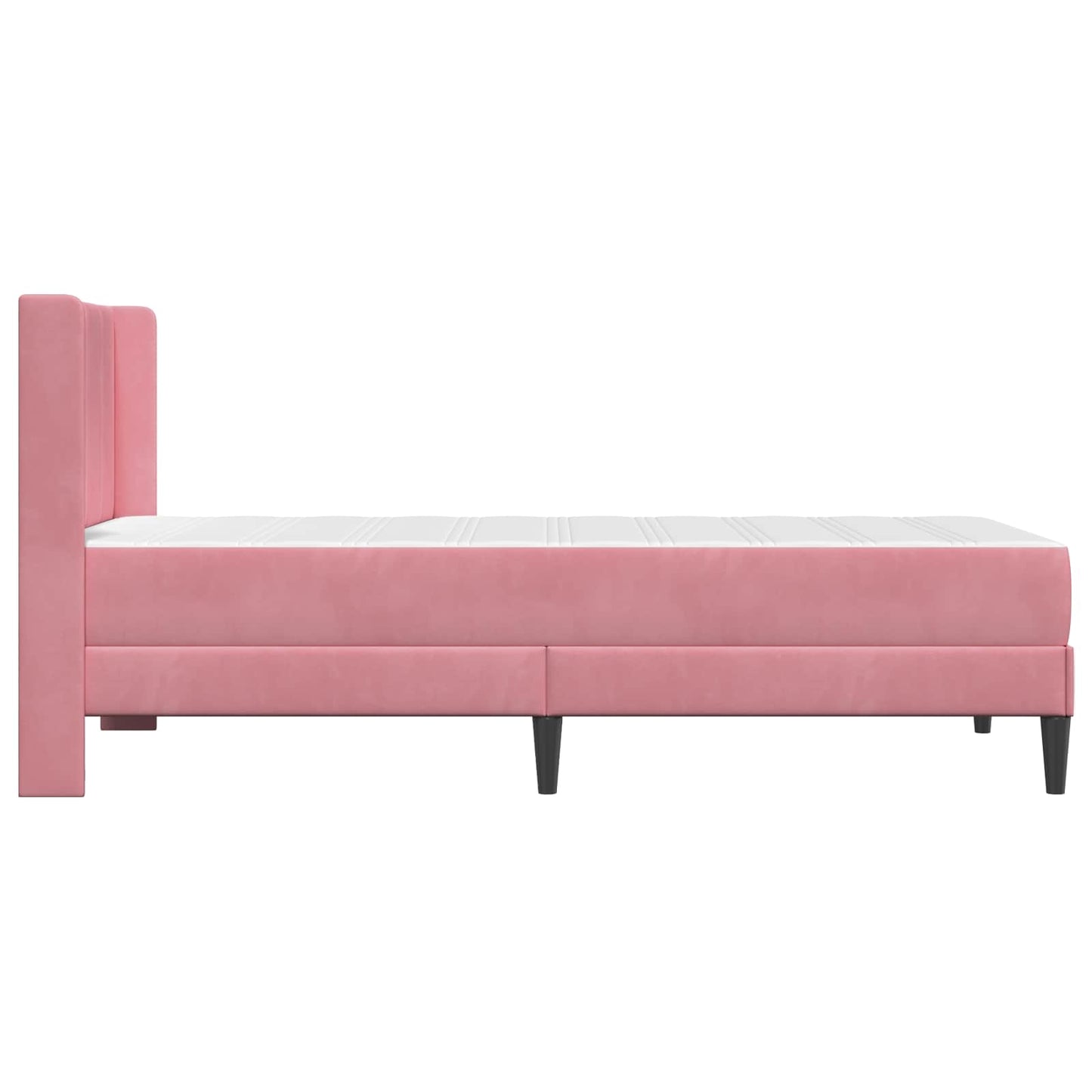 Bedframe Roze 90 x 190 cm Fluweel