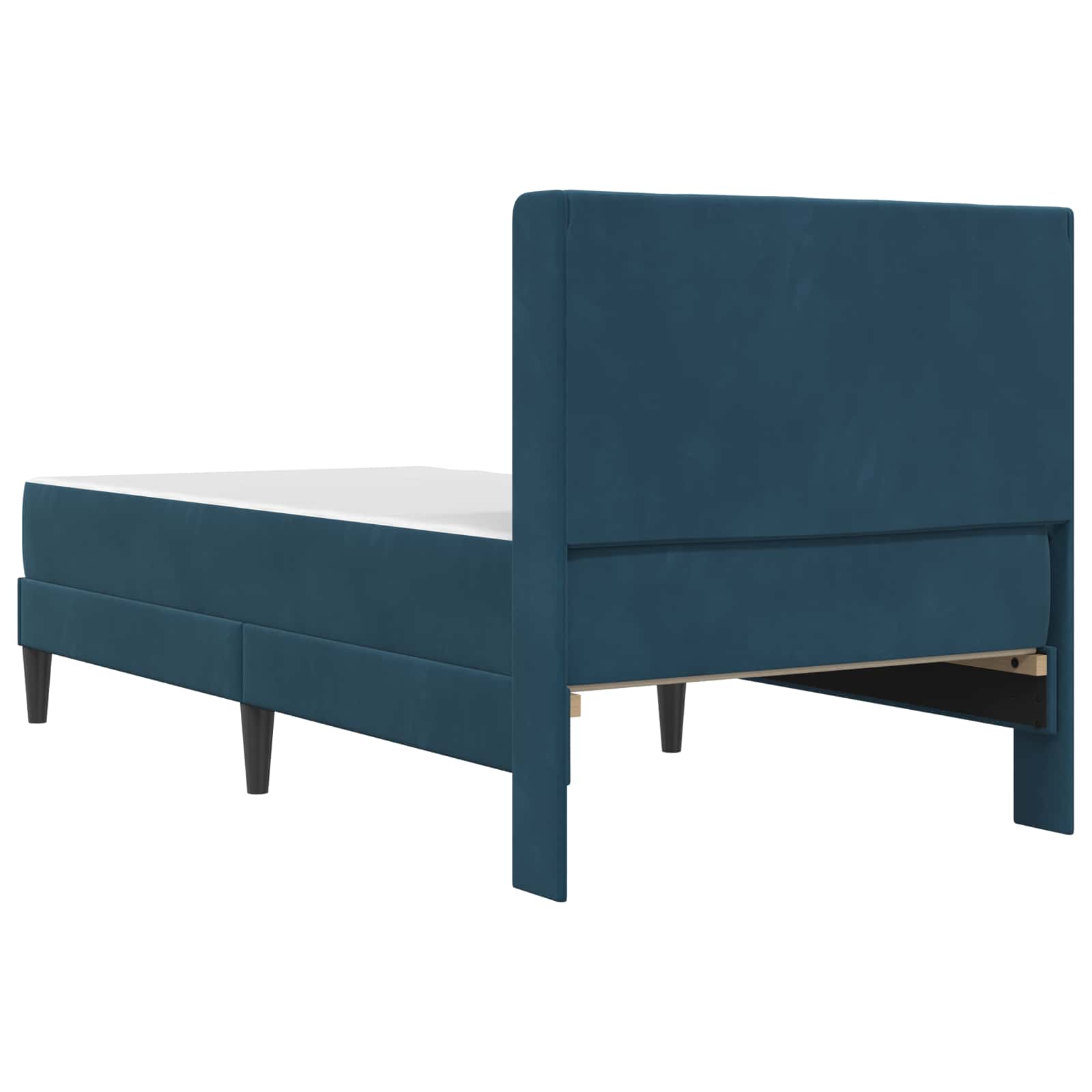 Bedframe Blauw 90 x 190 cm Fluweel