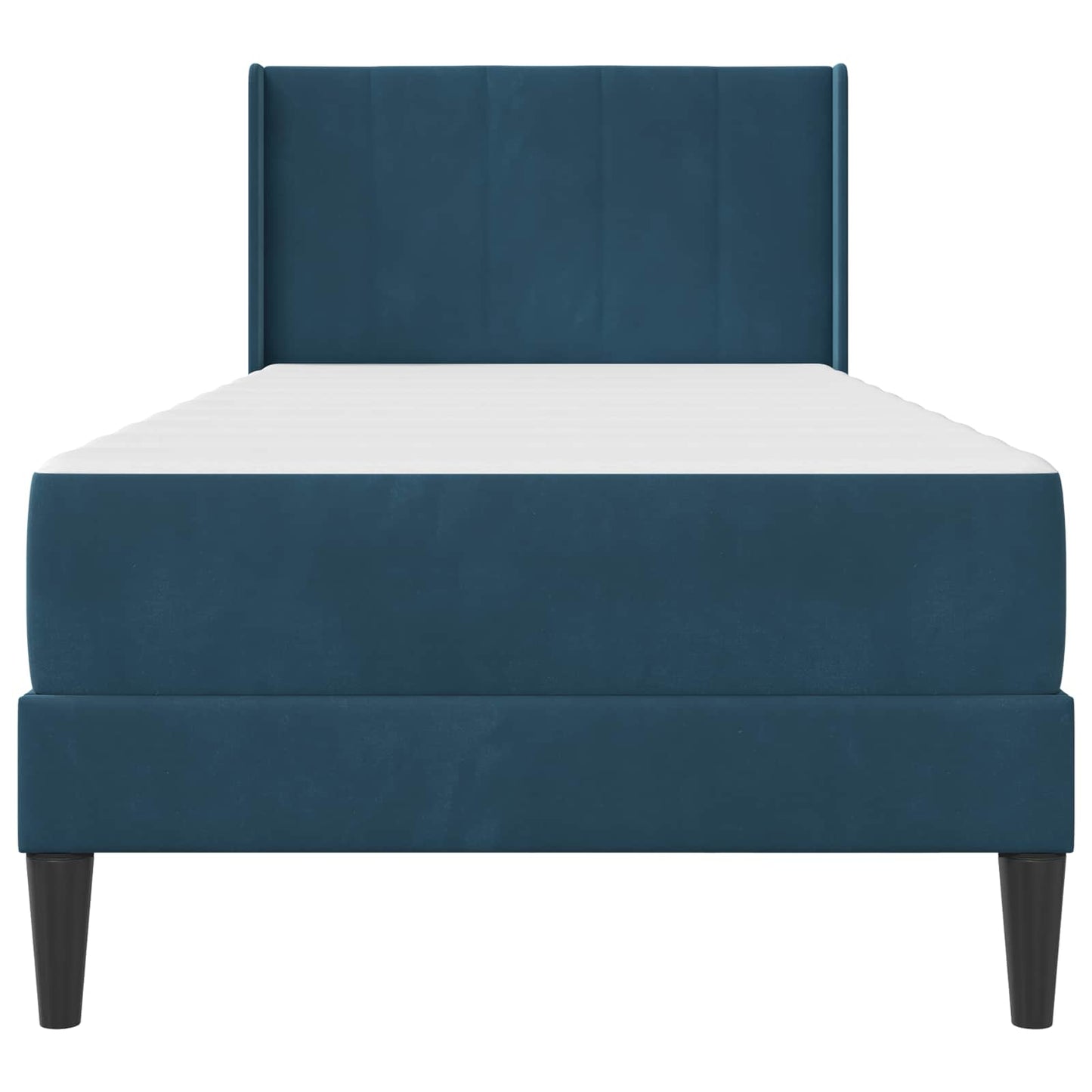 Bedframe Blauw 90 x 190 cm Fluweel