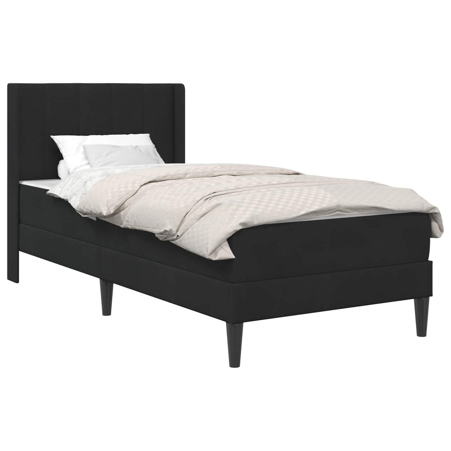 Bedframe Zwart 90 x 200 cm Fluweel