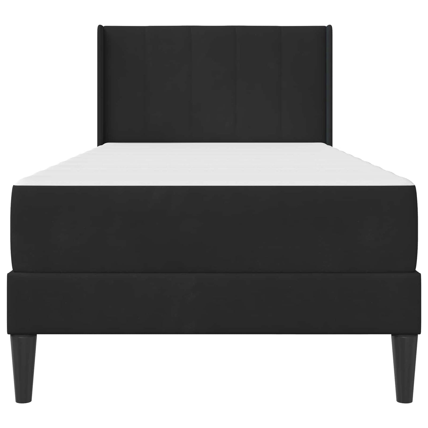 Bedframe Zwart 90 x 200 cm Fluweel