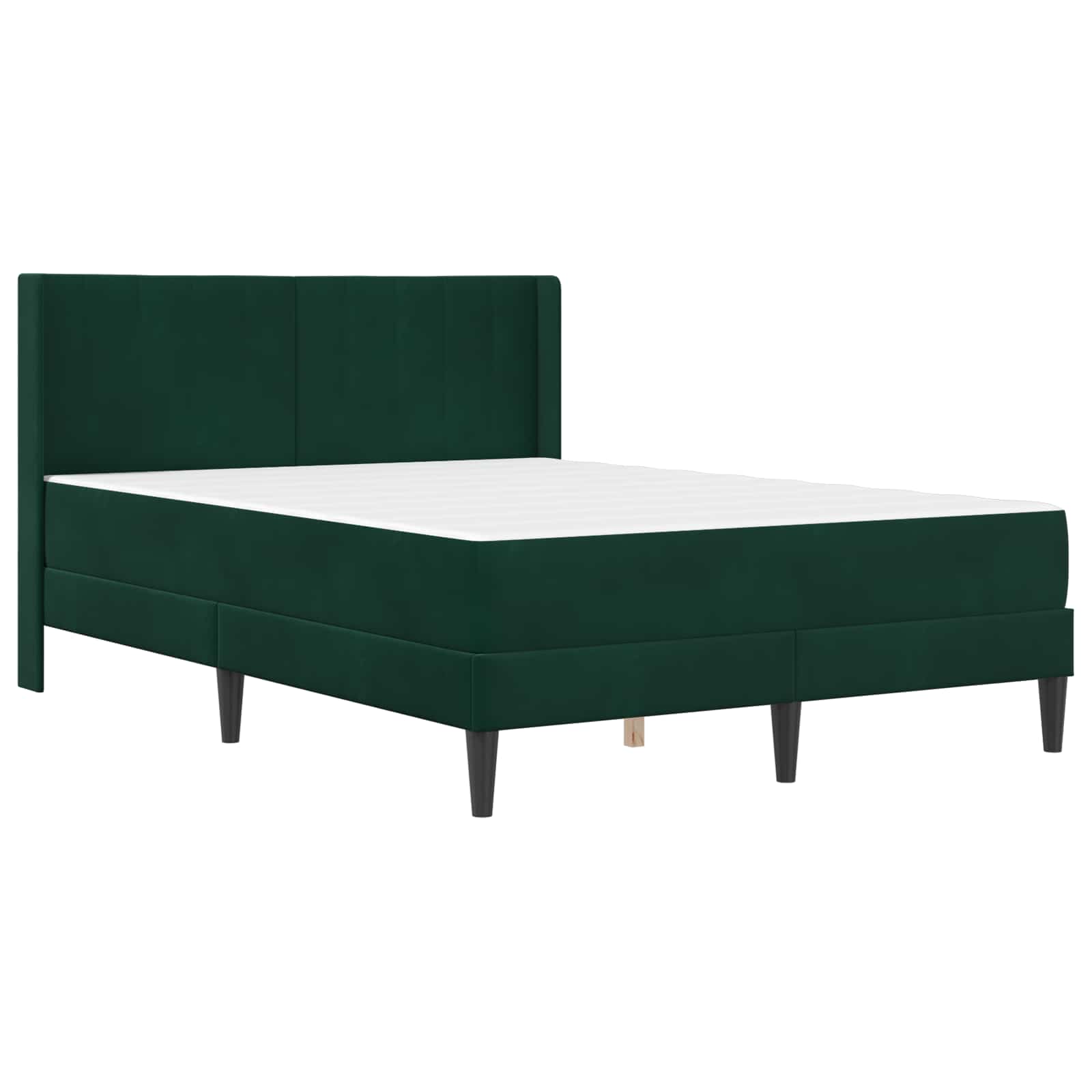 Bedframe Donkergroen 120 x 190 cm Fluweel