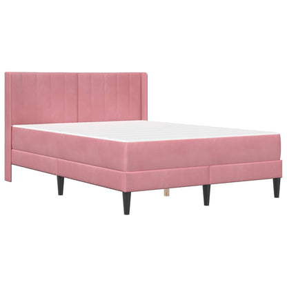 Bedframe Roze 140 x 190 cm Fluweel