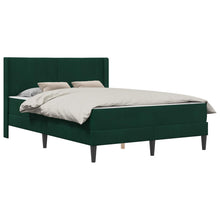 Bedframe Donkergroen 140 x 200 cm Fluweel