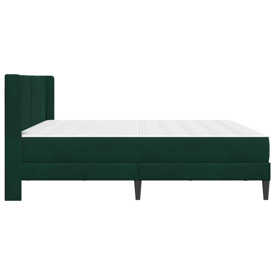 Bedframe Donkergroen 180 x 200 cm Fluweel