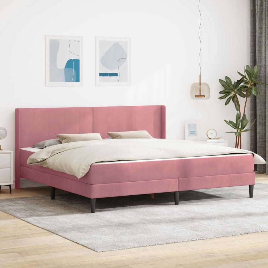 Bedframe Roze 180 x 200 cm Fluweel