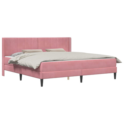 Bedframe Roze 180 x 200 cm Fluweel