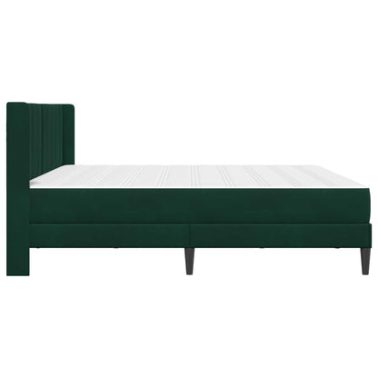 Bedframe Donkergroen 200 x 200 cm Fluweel