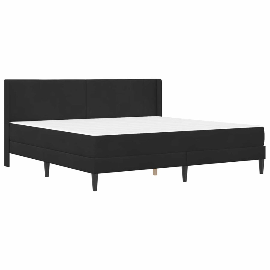 Bedframe Zwart 200 x 200 cm Fluweel