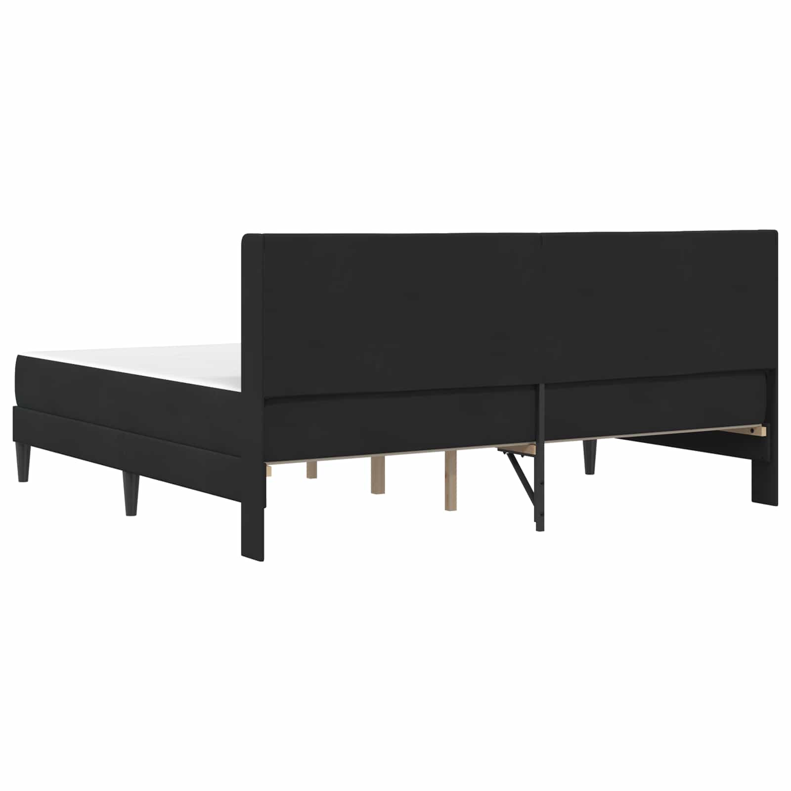 Bedframe Zwart 200 x 200 cm Fluweel