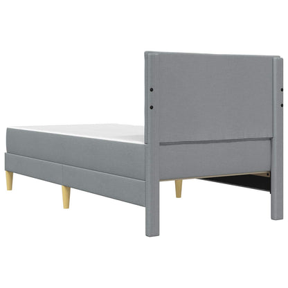 Bedframe Lichtgrijs 80 x 200 cm Polyester