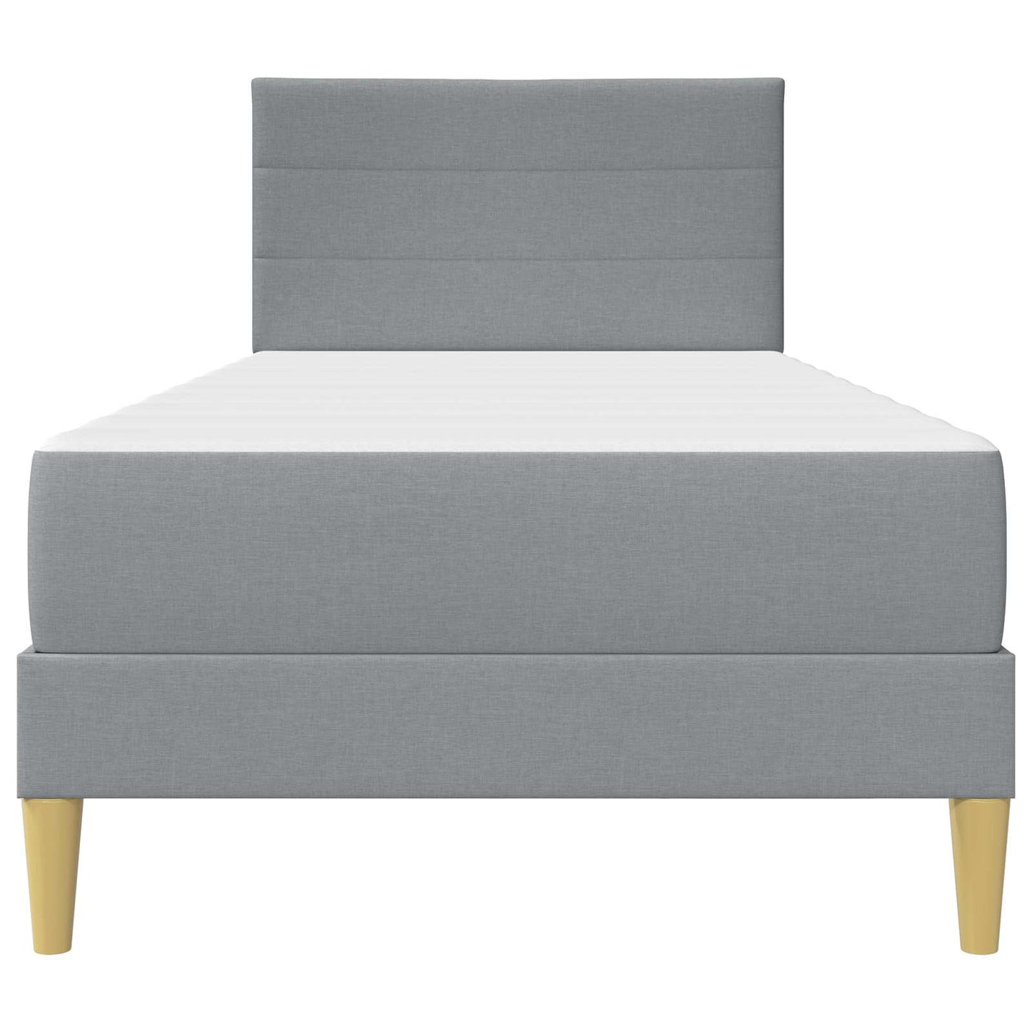 Bedframe Lichtgrijs 80 x 200 cm Polyester