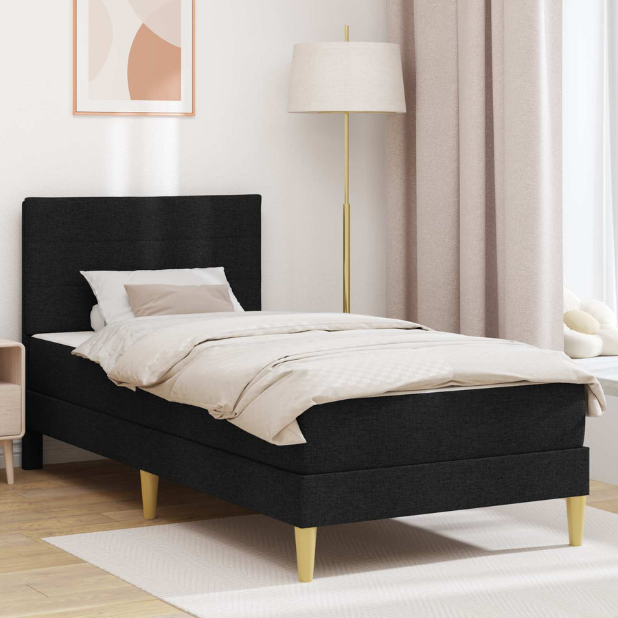 Bedframe Zwart 80 x 200 cm Polyester