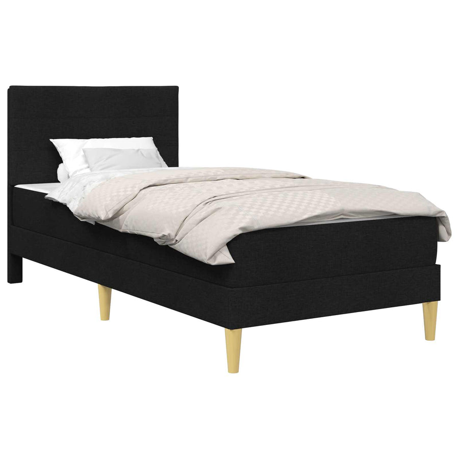 Bedframe Zwart 80 x 200 cm Polyester