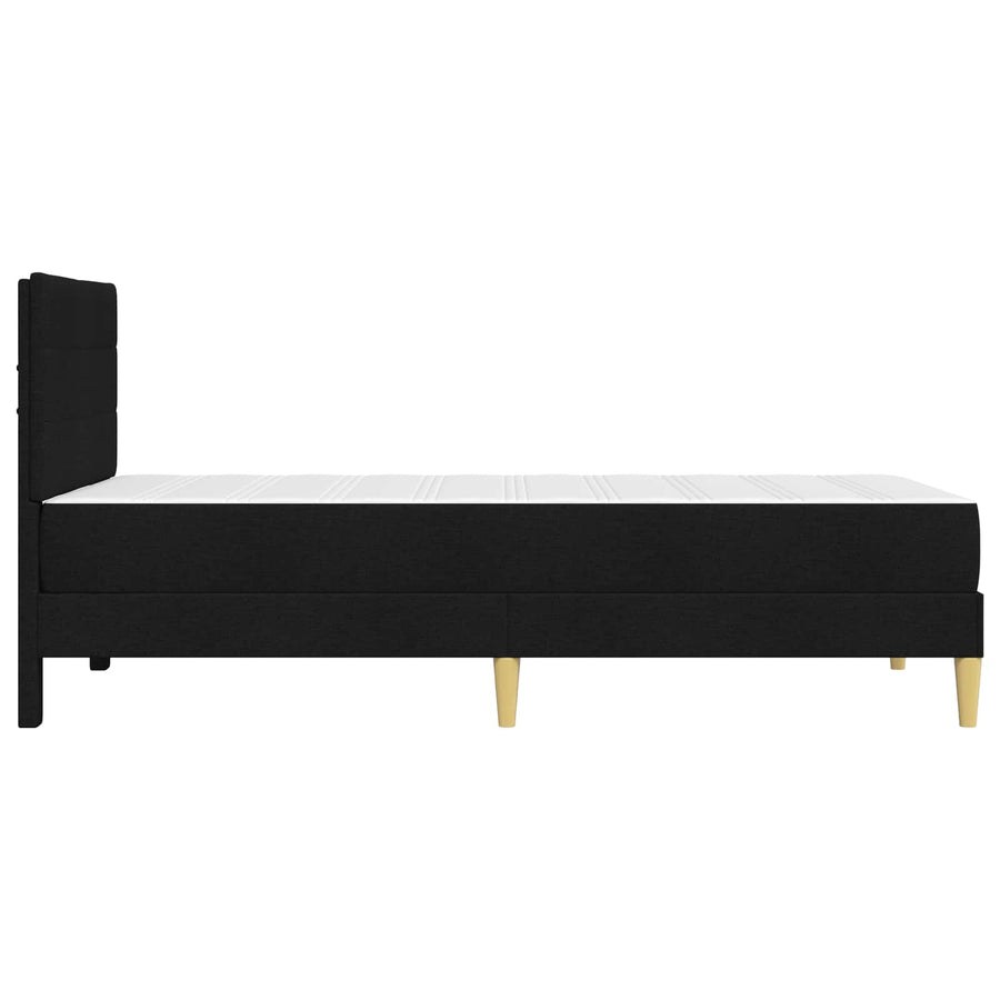 Bedframe Zwart 80 x 200 cm Polyester