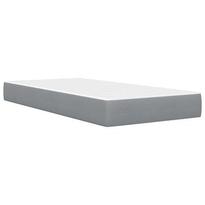 Bedframe Lichtgrijs 90 x 200 cm Polyester