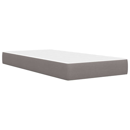 Bedframe Taupe 100 x 200 cm Polyester