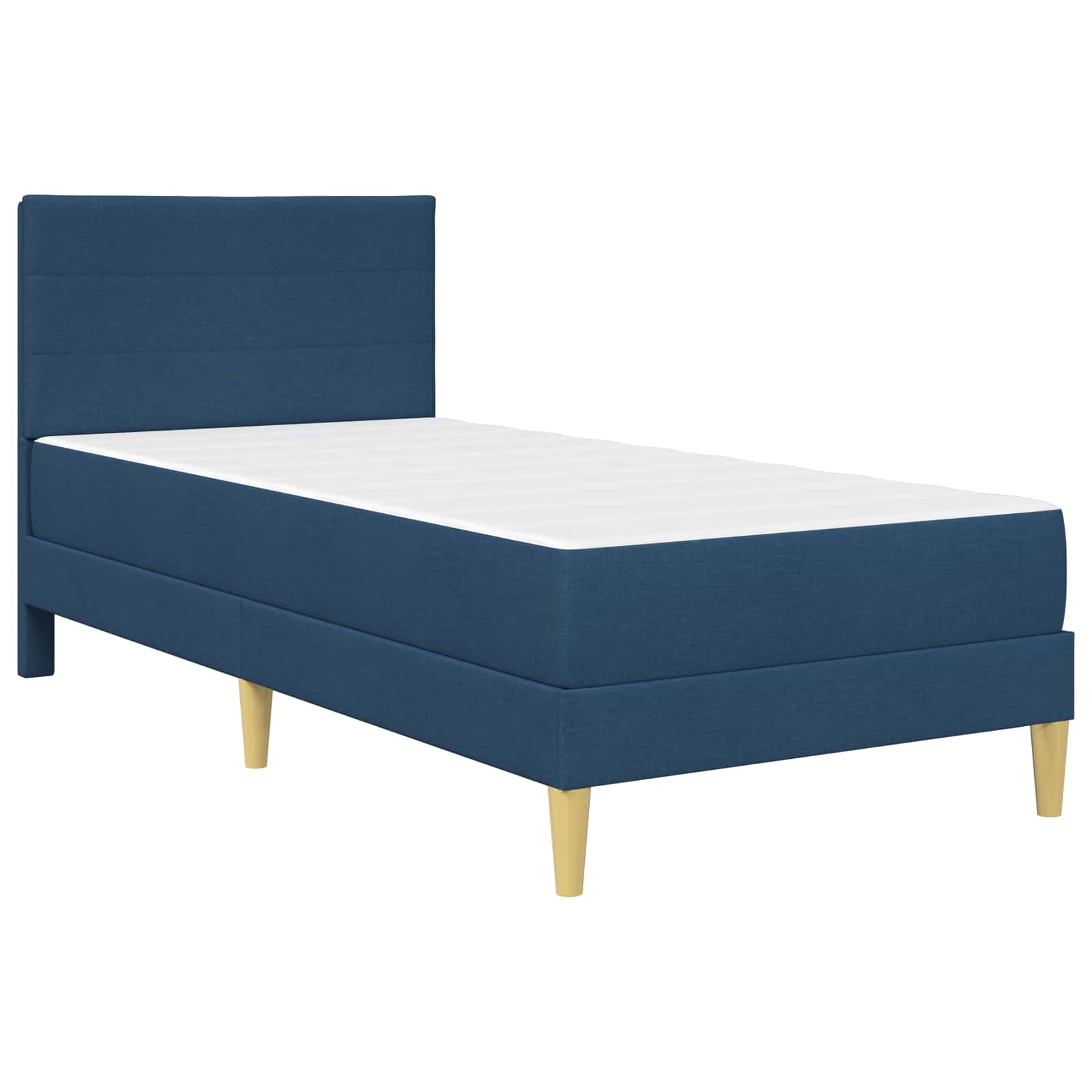 Bedframe Blauw 100 x 200 cm Polyester