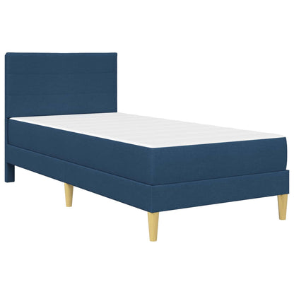 Bedframe Blauw 100 x 200 cm Polyester