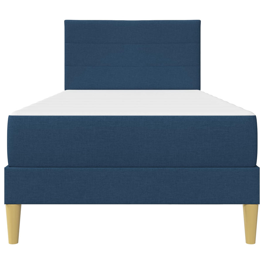 Bedframe Blauw 100 x 200 cm Polyester
