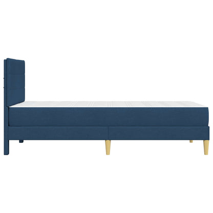 Bedframe Blauw 100 x 200 cm Polyester