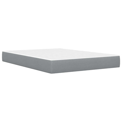 Bedframe vidaXL Bedframe Lichtgrijs 120 x 190 cm Polyester